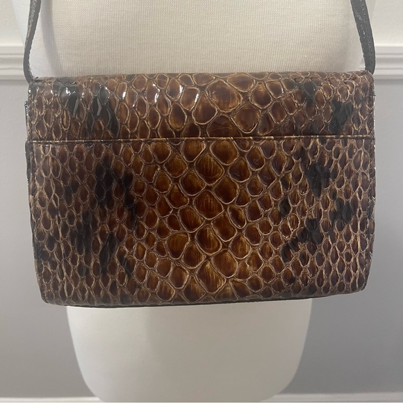 Brahmin Tobacco Carlisle Carina Crossbody